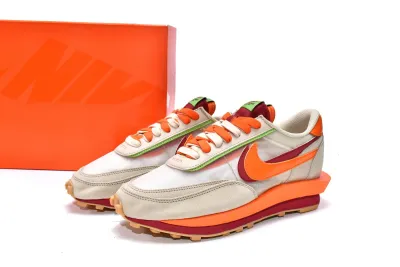 PKGoden  LD Waffle sacai CLOT Kiss of Death Net Orange Blaze, DH1347-100 01