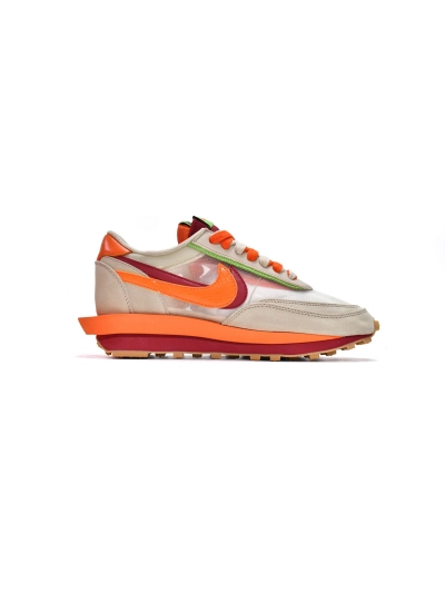 PKGoden  LD Waffle sacai CLOT Kiss of Death Net Orange Blaze, DH1347-100 02