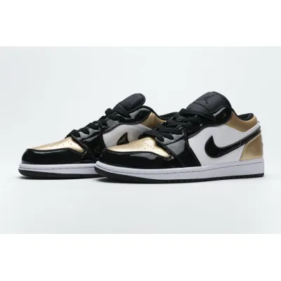 {20$ OFF, Litmited Time} POP Jordan 1 Low Gold Toe, CQ9447-700 01