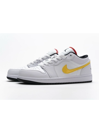 POP Jordan 1 Low White Multi-Color, CW7009-100 01