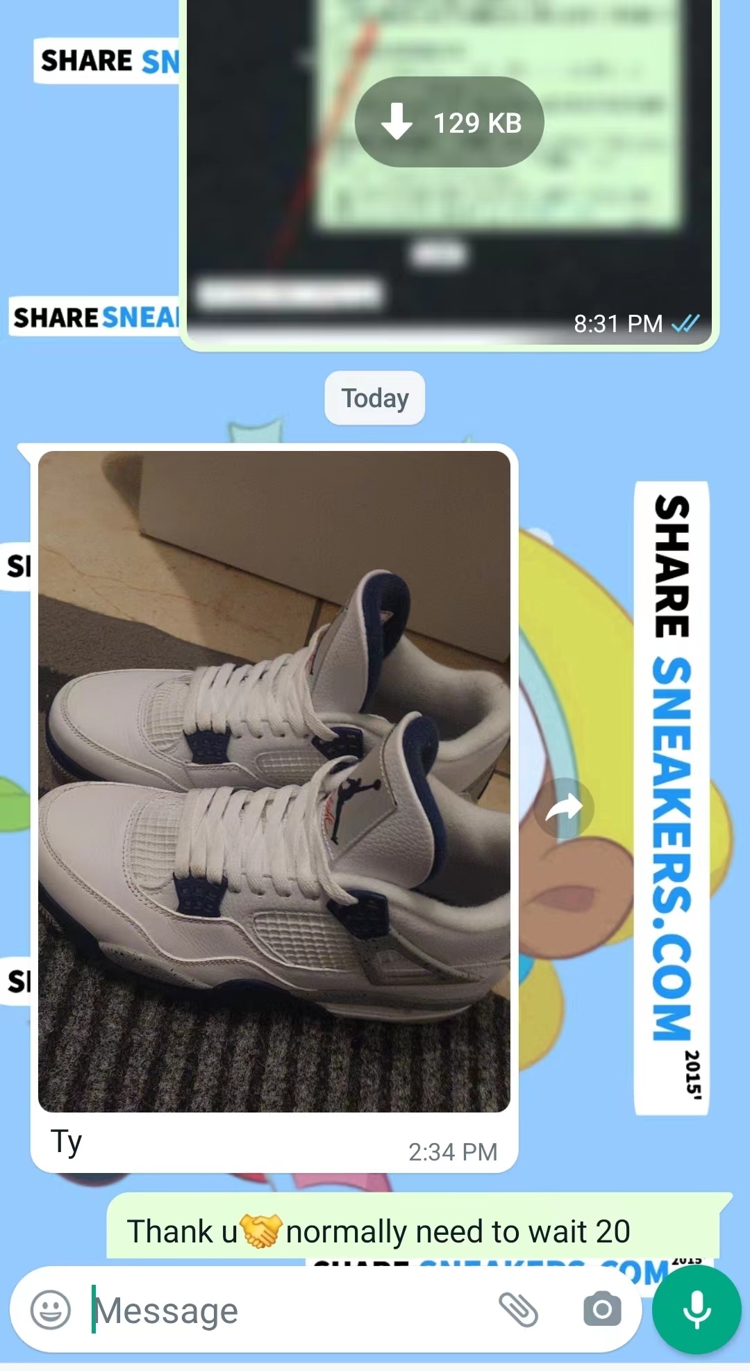 PKGoden Jordan 4 Retro White Midnight Navy, DH6927-140