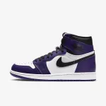  PK God Jordan 1 Retro High Court Purple White, 555088-500 the best replica sneaker 
