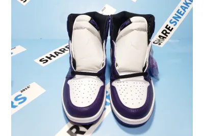 PKGoden  Jordan 1 Retro High Court Purple White, 555088-500 02