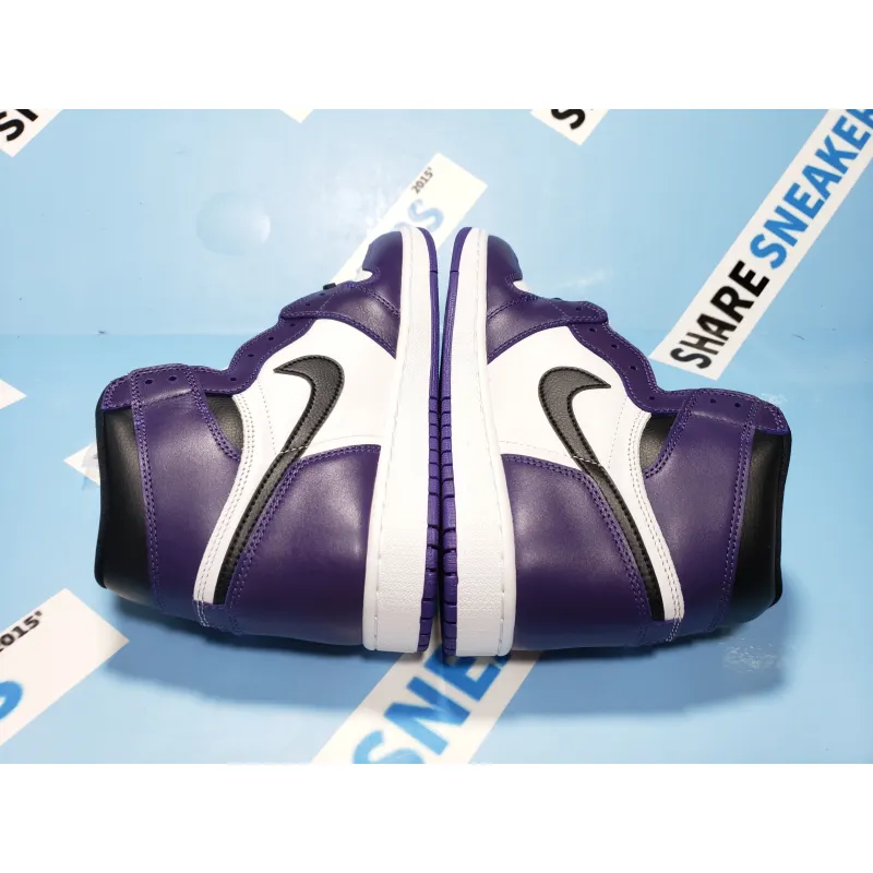 PKGoden Jordan 1 Retro High Court Purple White, 555088-500