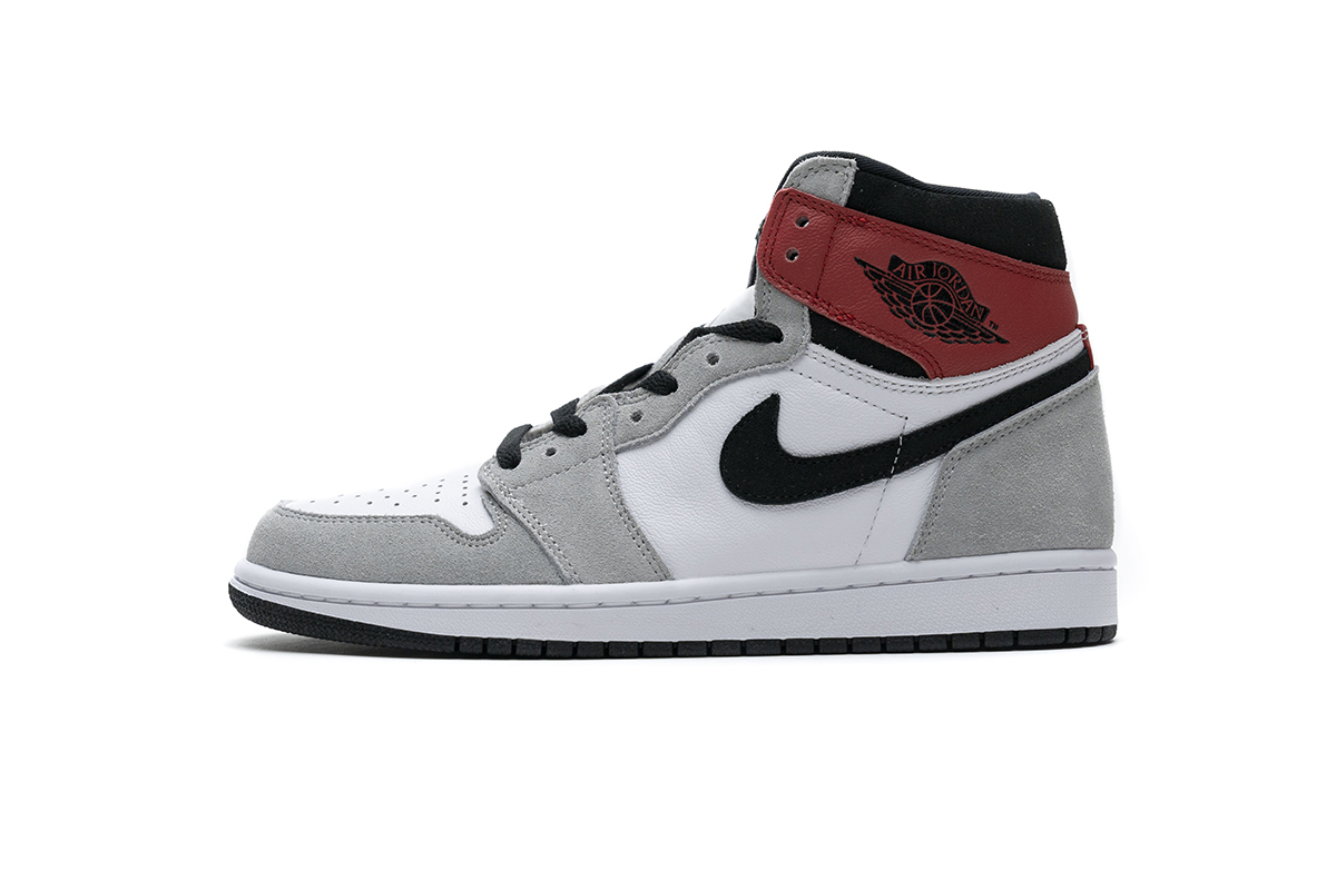 PK God Jordan 1 Retro High Light Smoke Grey, 861428-106 the best replica sneaker 