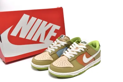 PKGoden  Dunk Low Brown Veail Sail Vivid Green,DV9108-71 01