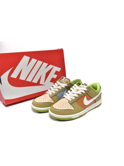 PKGoden  Dunk Low Brown Veail Sail Vivid Green,DV9108-71 01