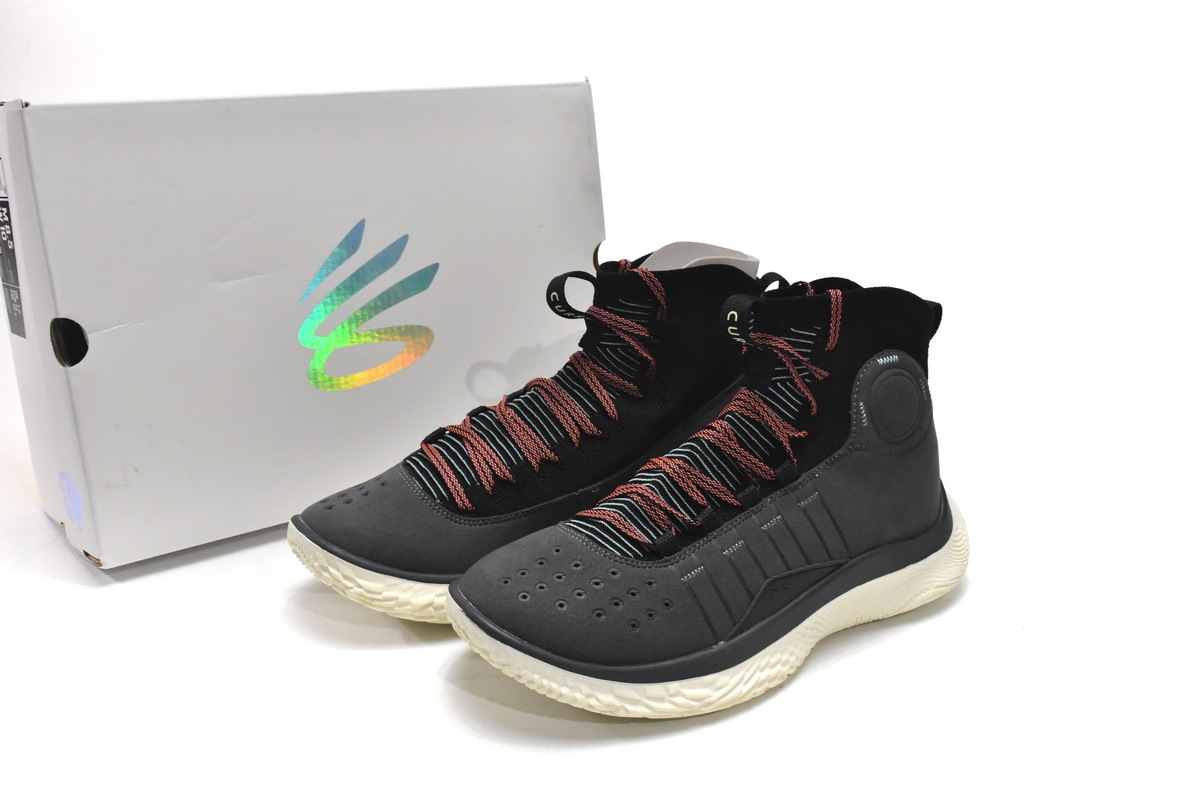 POP  Under Armour Curry 4 Flotro Grey Black, 3024861-500