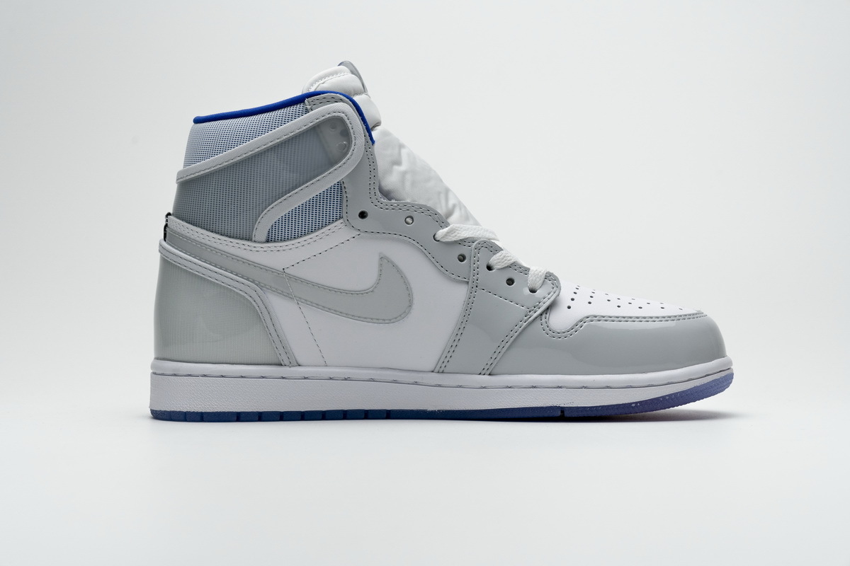 BootsMasterLin Jordan 1 Retro High Zoom White Racer Blue, CK6637-104 the best replica sneaker 