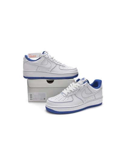 POP  Air Force 1 Low '07 White Game Royal , CV1724-101 02