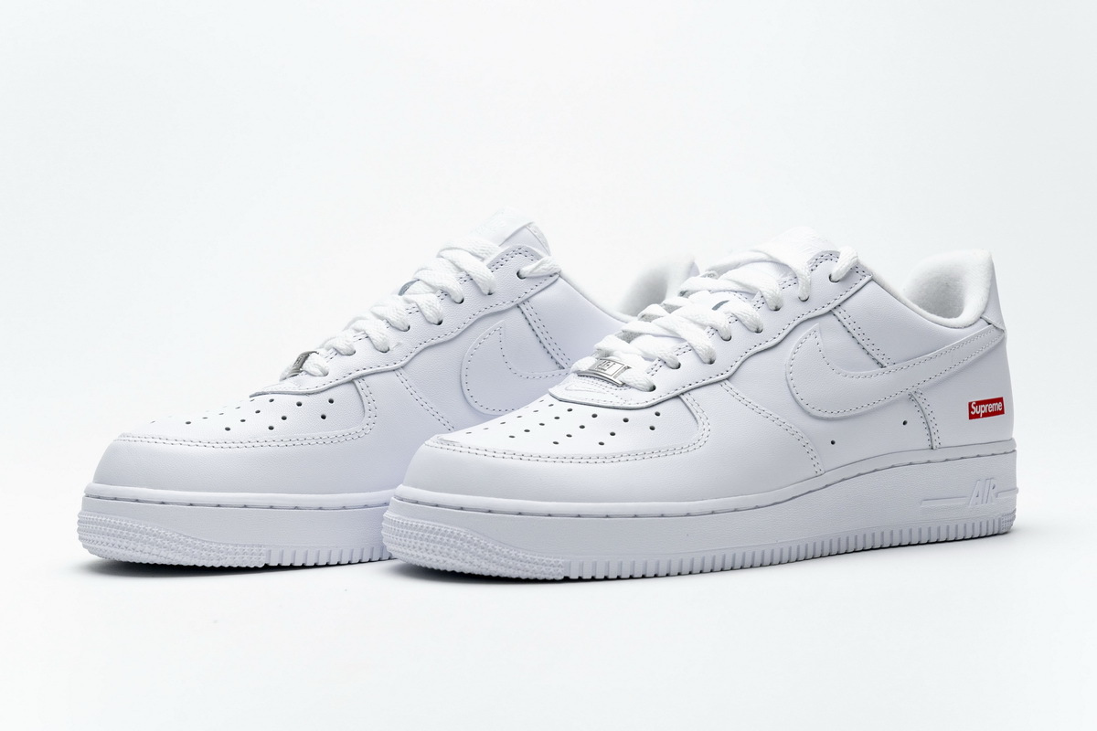 PK God Air Force 1 Low Supreme White, CU9225-100 the best replica sneaker 