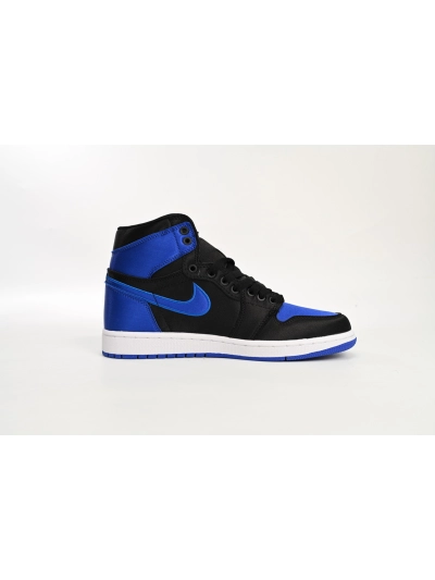 POP  Jordan 1 Retro High Satin Royal (Numbered) 921193-007 02