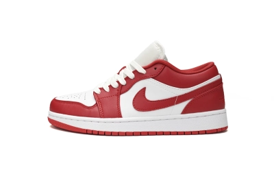 POP  Jordan 1 Low Gym Red White 553560-611 01