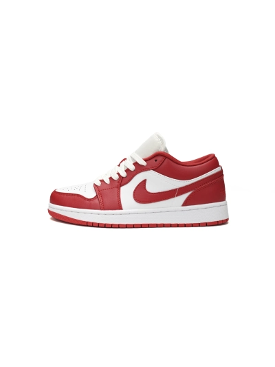 POP  Jordan 1 Low Gym Red White 553560-611 01