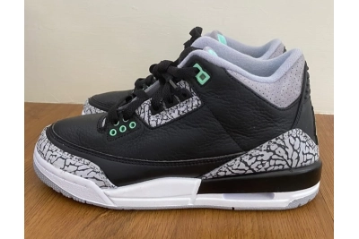 PKGoden  Jordan 3 Green Glow, 8532-031 01