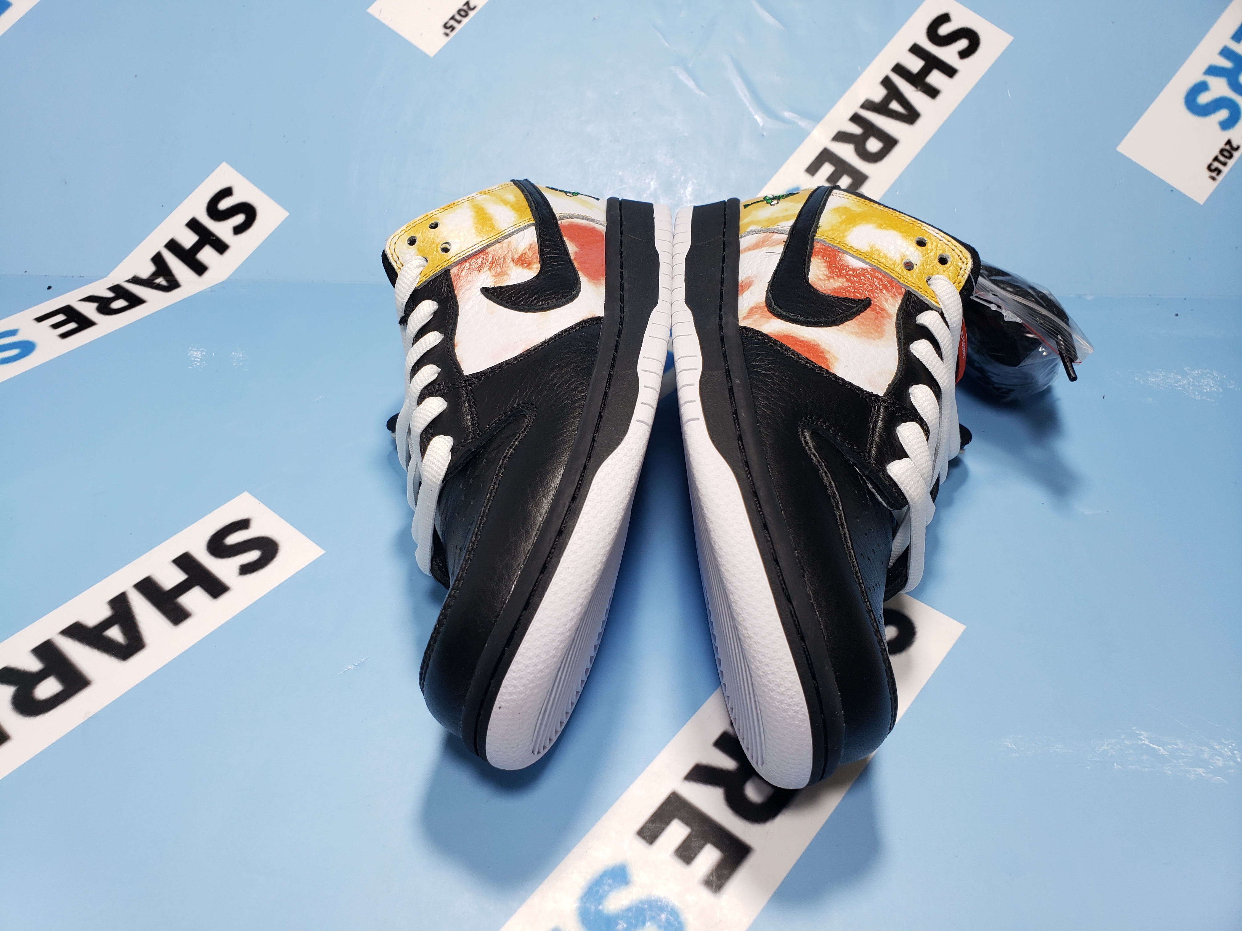 PKGoden  Dunk SB Low Raygun Tie-Dye Black, BQ6832-001