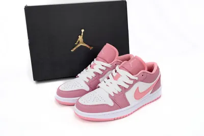 POP Jordan 1 Low Pink White 553560-616 01