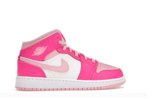 Jordan 1 Mid Fierce Pink