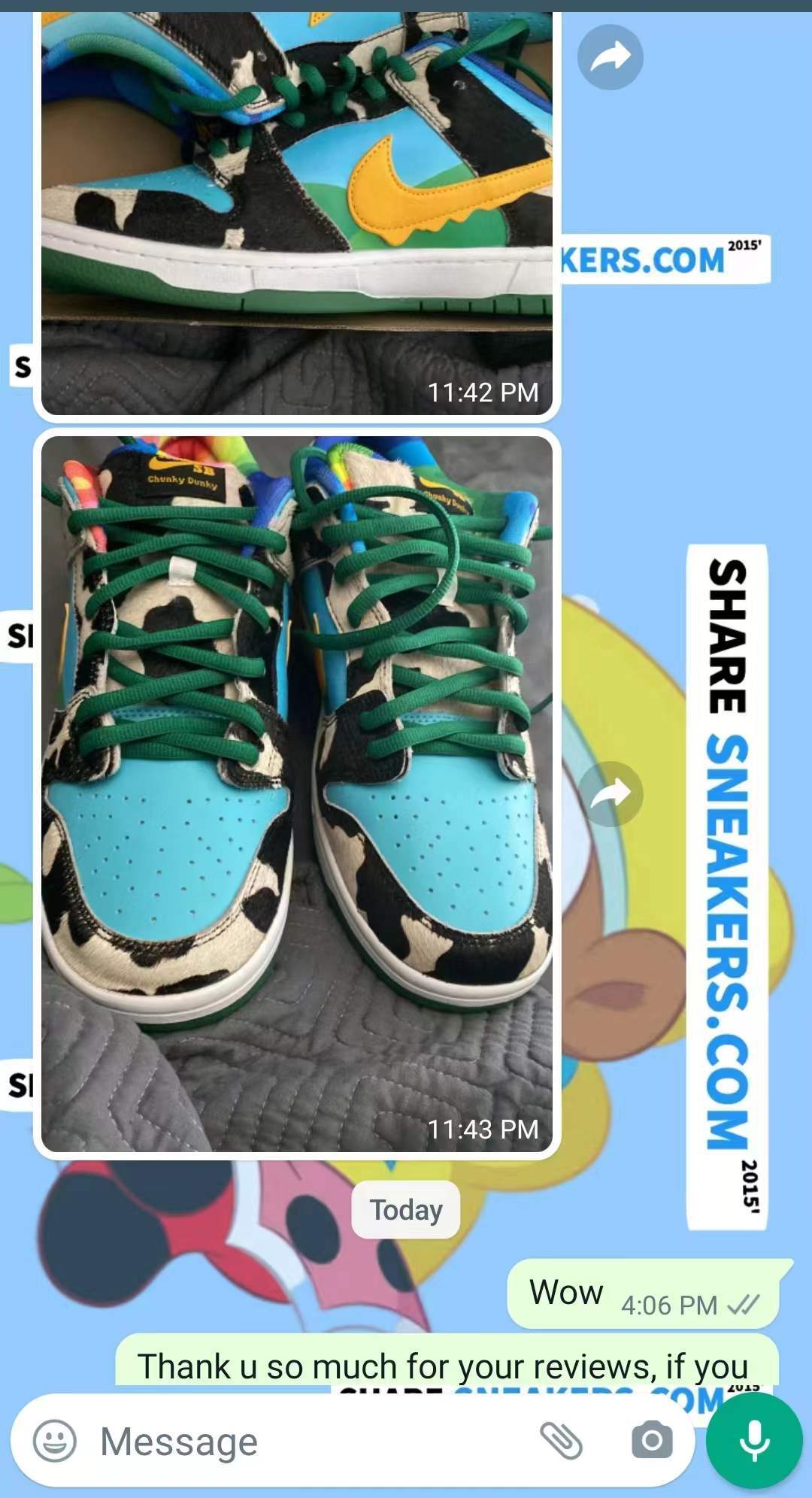 Dunk SB Low Ben & Jerry's Chunky Dunky Reps Review, CU3244-100