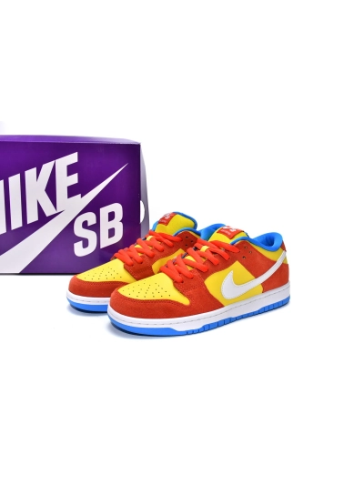 PKGoden   SB Dunk Low Pro Bart Simpson,  BQ6817-602 01
