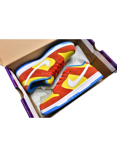 PKGoden   SB Dunk Low Pro Bart Simpson,  BQ6817-602 02