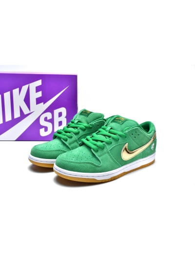 PKGoden  SB Dunk Low Pro St. Patrick's Day (2022),  BQ6817-303 01