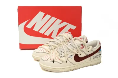 POP  Dunk SB Low Light Orewood Brown Sashiko, DV0834-100 01