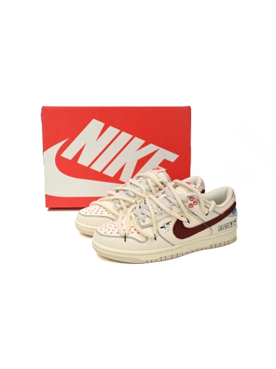 POP  Dunk SB Low Light Orewood Brown Sashiko, DV0834-100 01