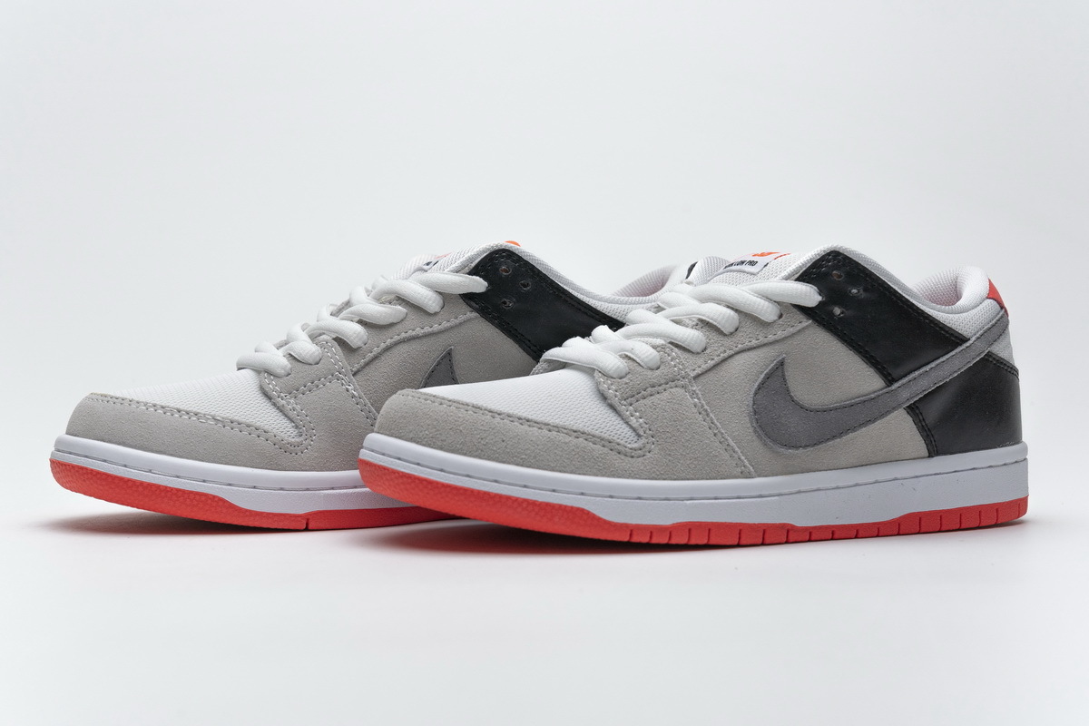 PK God Dunk SB Low Infrared Orange Label, CD2563-004 the best replica sneaker 