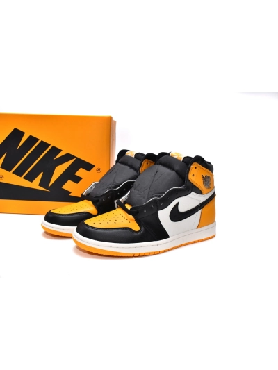 PKGoden  Jordan 1 High OG Yellow Toe,555088-711 02