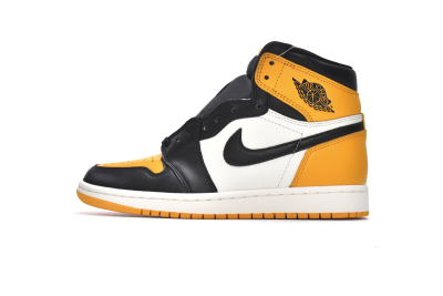 PKGoden  Jordan 1 High OG Yellow Toe,555088-711 01