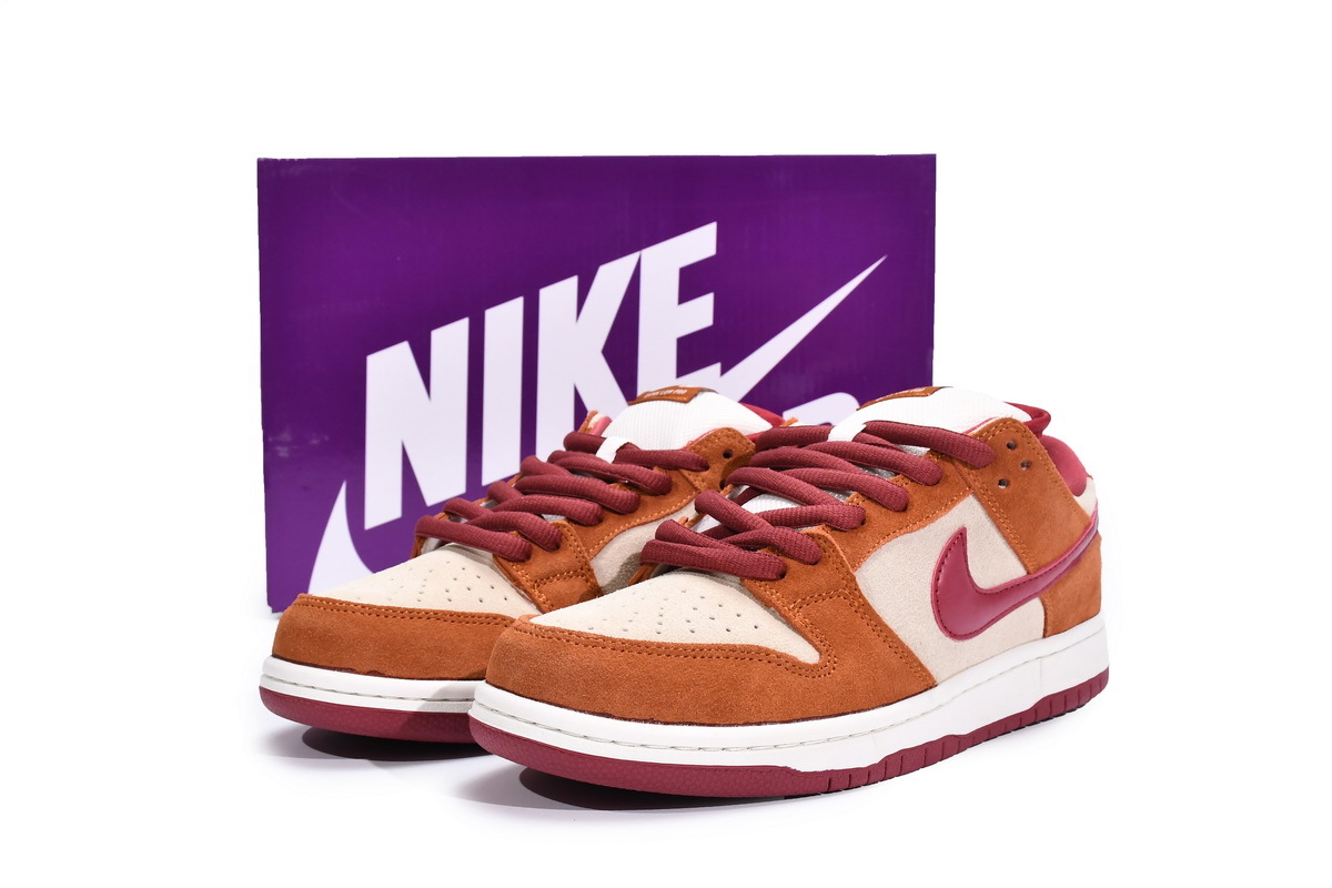 PKGoden  Dunk SB Low Pro Dark Russet Cedar , BQ6817-202