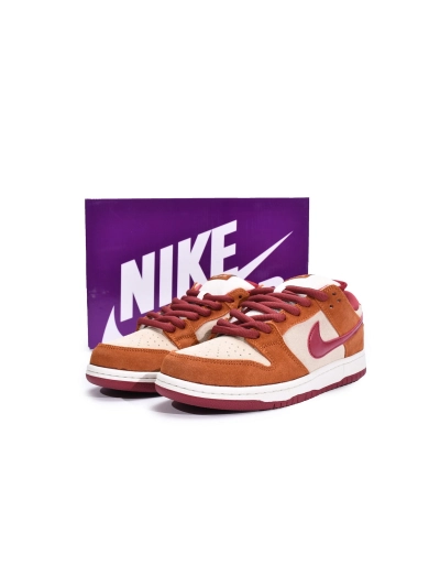 PKGoden  Dunk SB Low Pro Dark Russet Cedar , BQ6817-202 01