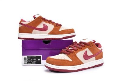 PKGoden  Dunk SB Low Pro Dark Russet Cedar , BQ6817-202 02