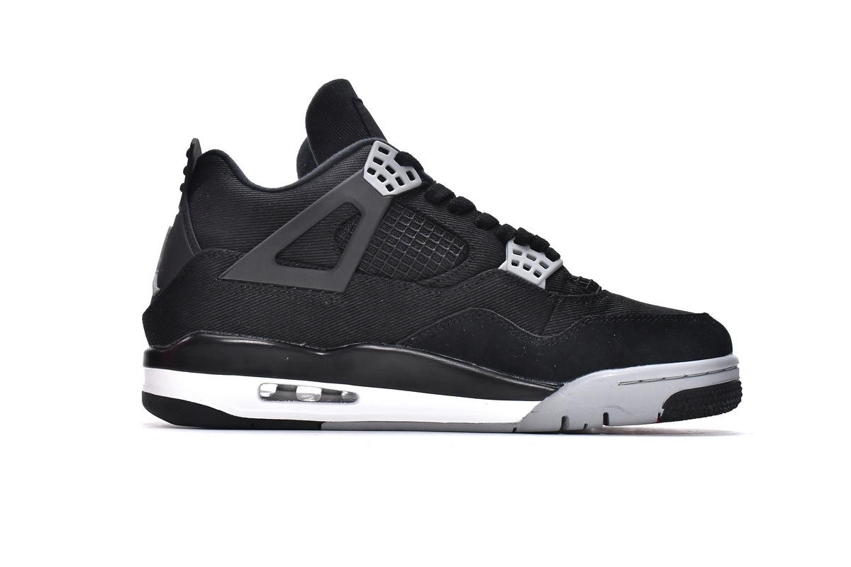 PKGoden Jordan 4 Retro Black Canvas, DH7138-006
