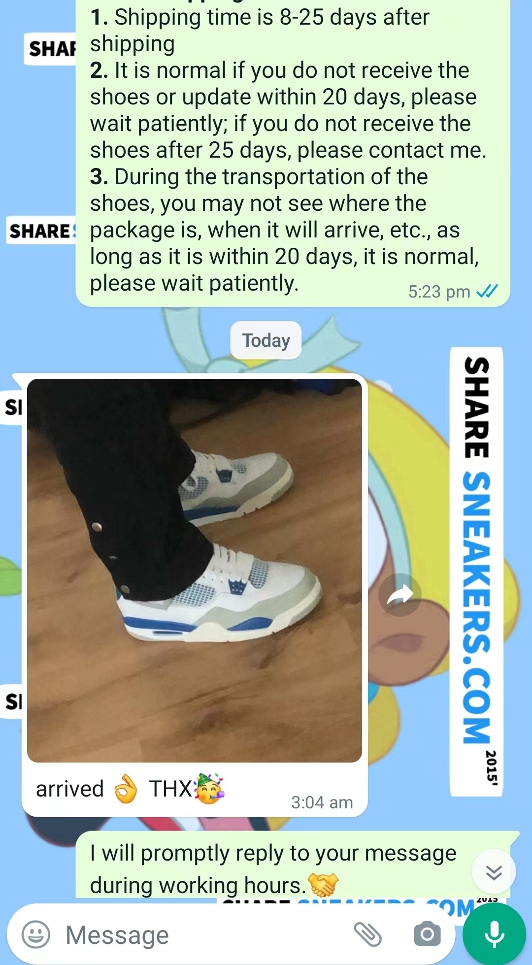 PKGoden Jordan 4 Retro Military Blue (2012), 308497-105