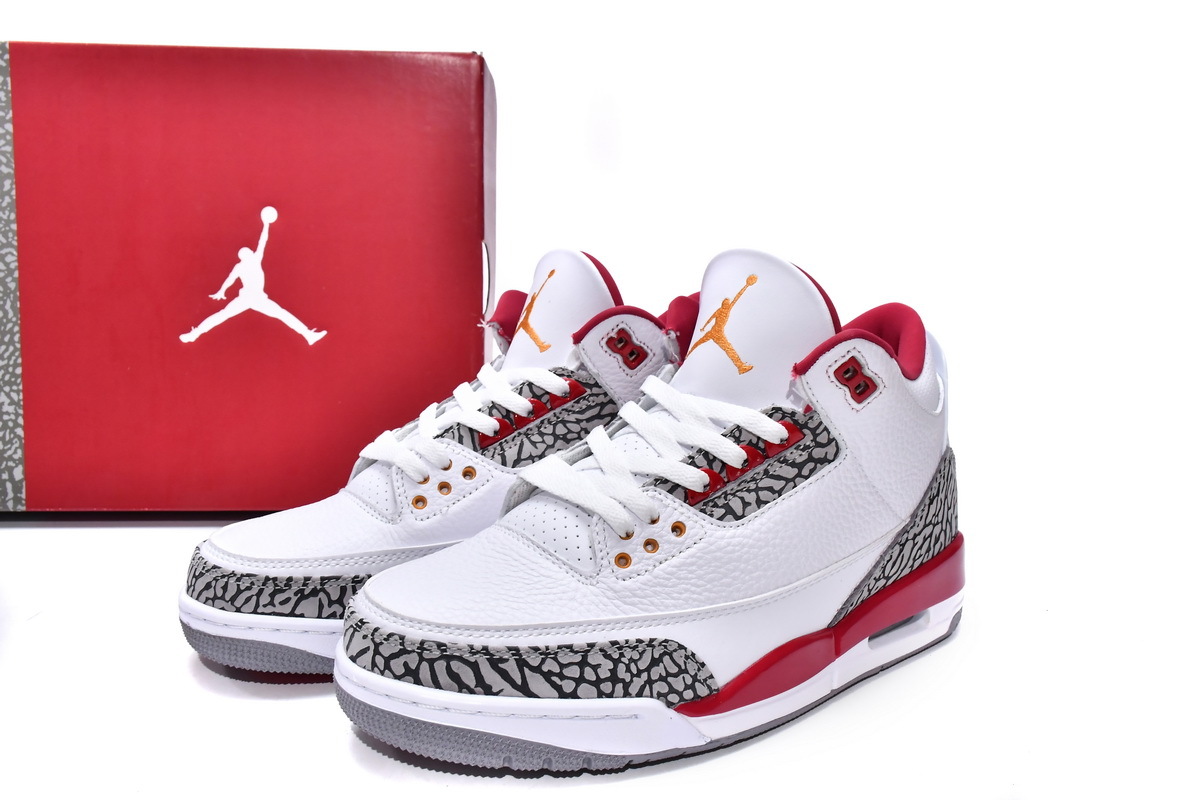 PKGoden Jordan 3 Retro Cardinal Red, CT8532-126