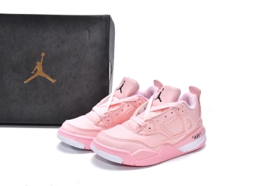 POP KIDS Jordan 4 Retro PS Pink, CV9388-106 01