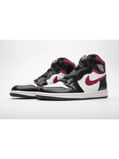 PKGoden  Air Jordan 1 Retro High Black Gym Red, 555088-061 01