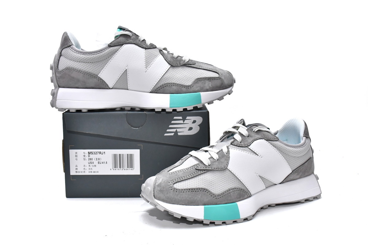 POP  New Balance 327 Niko Grey Blue,  MS327RJ1