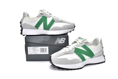 POP  New Balance 327 White Green,  WS327LG 02