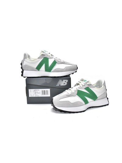 POP  New Balance 327 White Green,  WS327LG 02