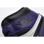 PK God Air Jordan 1 Retro High Court Purple, 555088-501 the best replica sneaker 