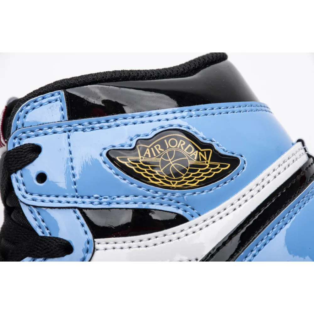 PK God Air Jordan 1 Retro High Fearless UNC Chicago,  CK5666-100 the best replica sneaker 