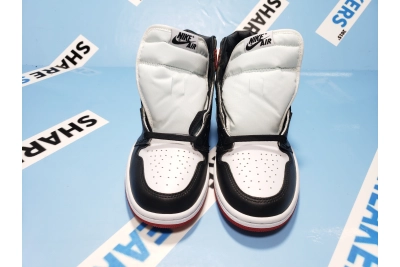 PKGoden  Air Jordan 1 Retro High Satin Black Toe (W),   CD0461-016 02