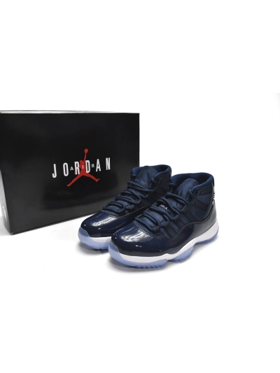 POP  Jordan 11 Retro Dark Blue 378037-441  01