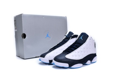 PKGoden  Jordan 13 Retro Obsidian Powder Blue White, 414571-144 01
