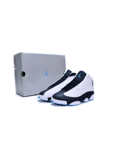 PKGoden  Jordan 13 Retro Obsidian Powder Blue White, 414571-144 01