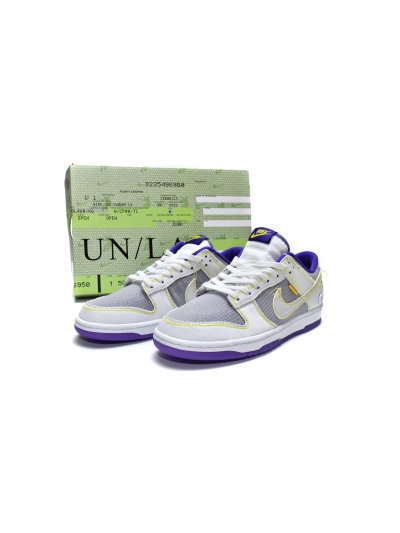 PKGoden  Dunk Low Union Passport Pack Grey Purple,  DJ9649-500 01