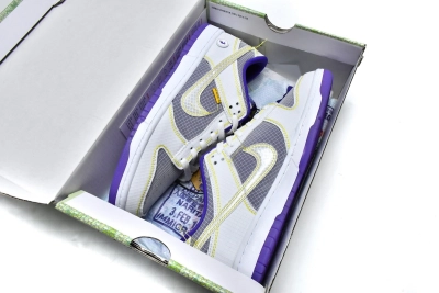 PKGoden  Dunk Low Union Passport Pack Grey Purple,  DJ9649-500 02